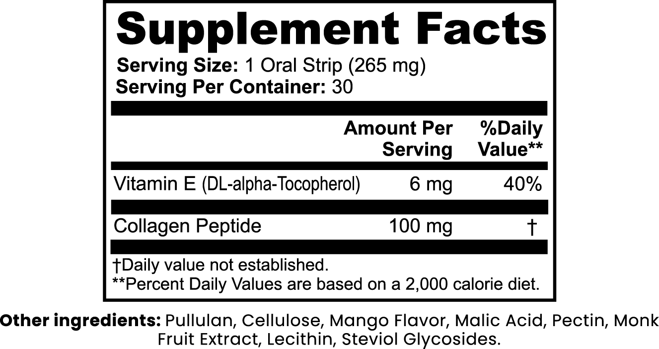 Beyond Skin Deep Collagen Strips